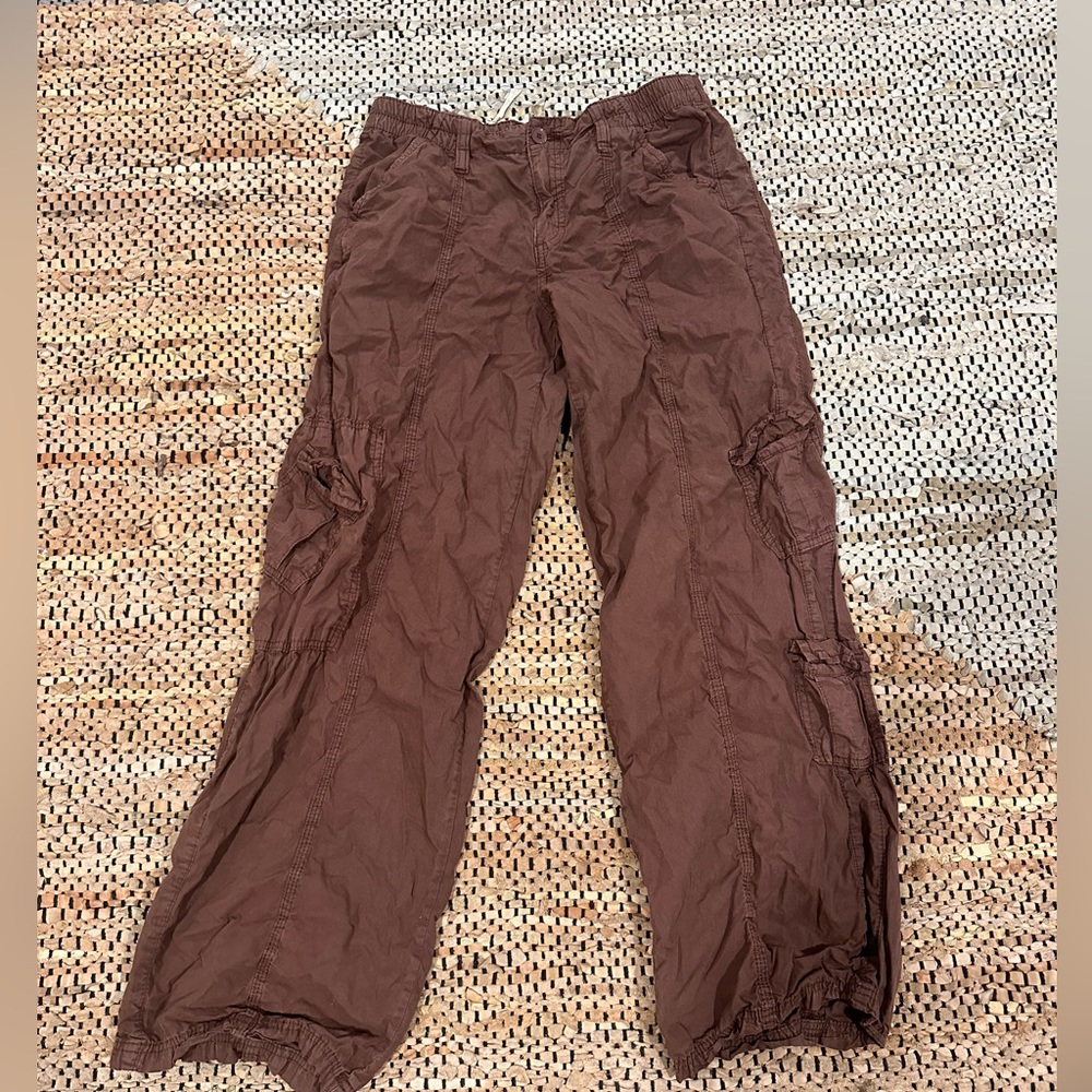 Y2K cargo pants brown size M